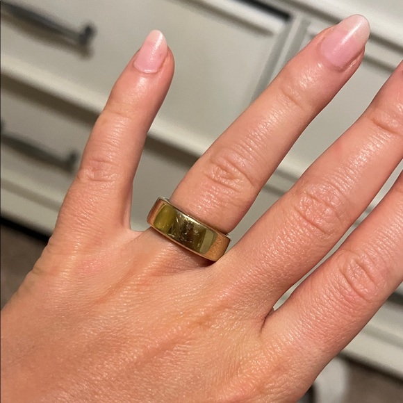 GOLD OURA HORIZON GEN 3 RING SIZE 7 - Picture 2 of 5